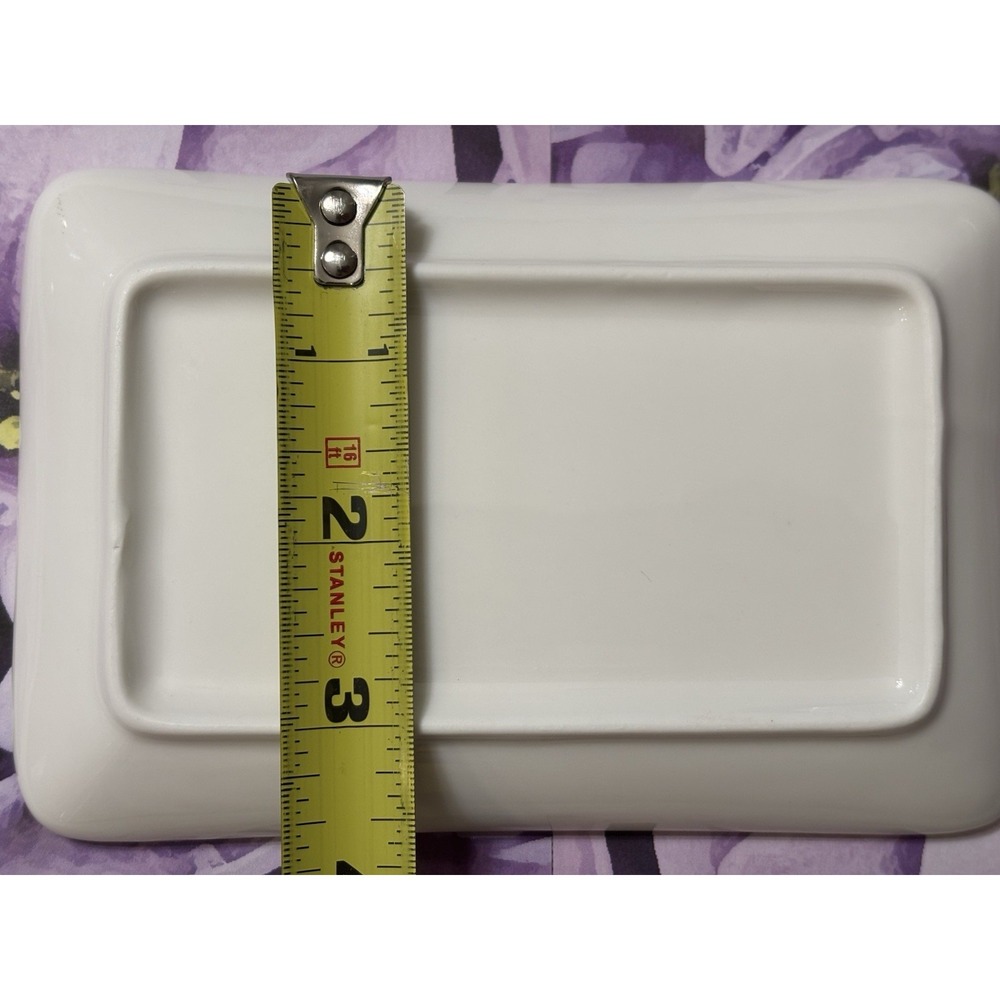 Nurse Trinket Gift-ceramic Jewelry Dish, "God Made Some Of The Strongest People" - Picture 3 of 3